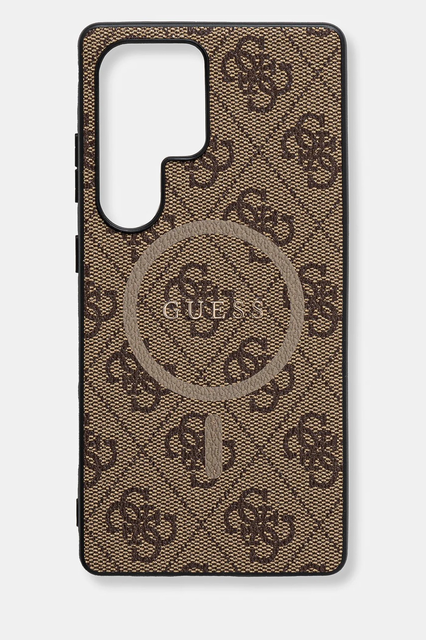 

Кейс за телефон Guess Samsung Galaxy S25 Ultra в кафяво GUHMS25LG4GFRW, Кафяв