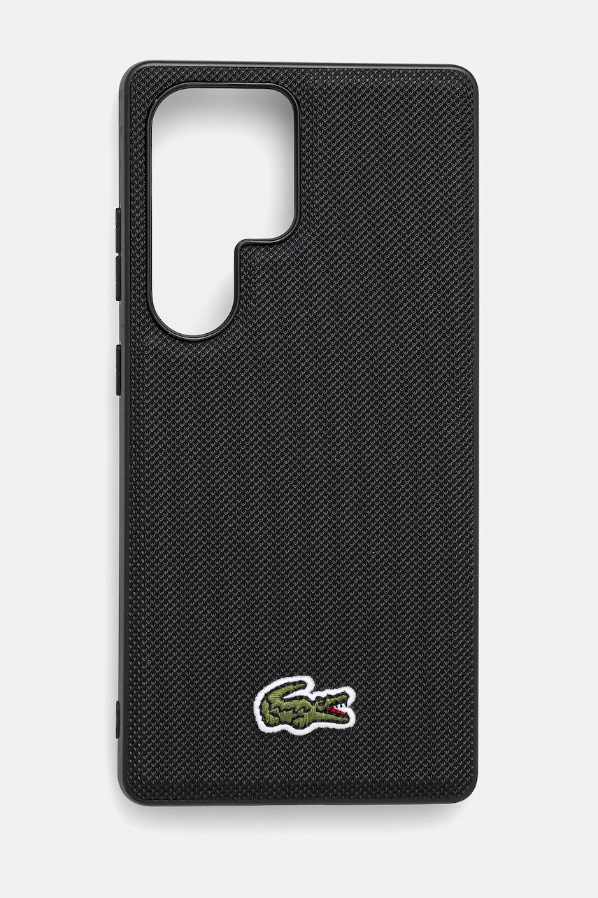 Lacoste Husa pentru telefon Samsung Galaxy S25 Ultra culoarea negru, LCHMS25LPVCK