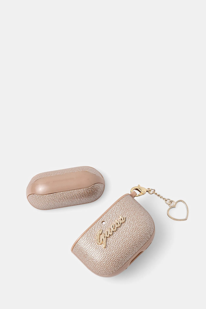 Чехол для airpod Guess AirPods 4 цвет золотой GUA4PGMCSD Чехол для airpod Guess AirPods 4 цвет золотой GUA4PGMCSD