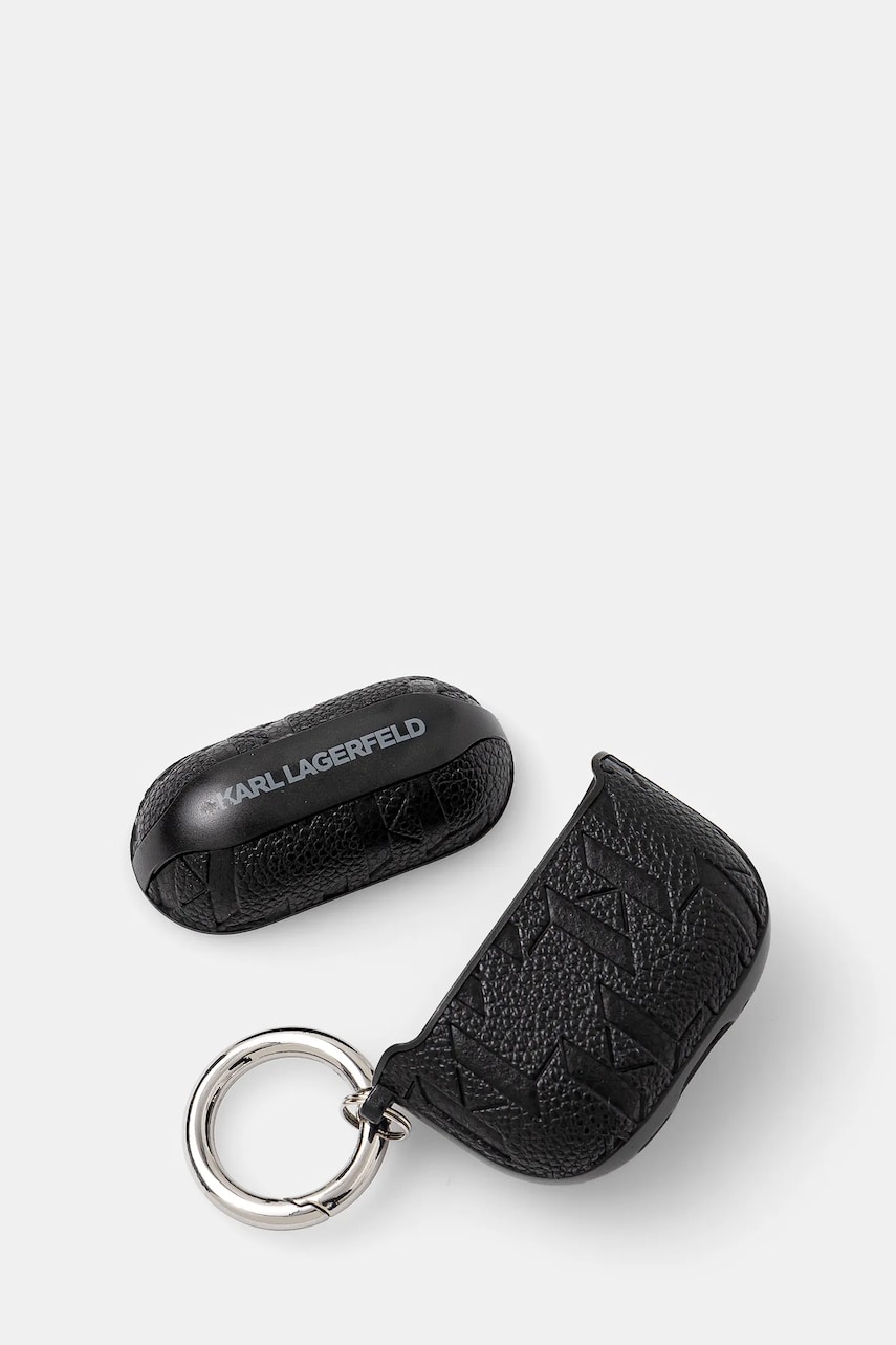 Чехол на airpods Karl Lagerfeld AirPods 4 цвет чёрный KLA4PGCHPK Чехол на airpods Karl Lagerfeld AirPods 4 цвет чёрный KLA4PGCHPK