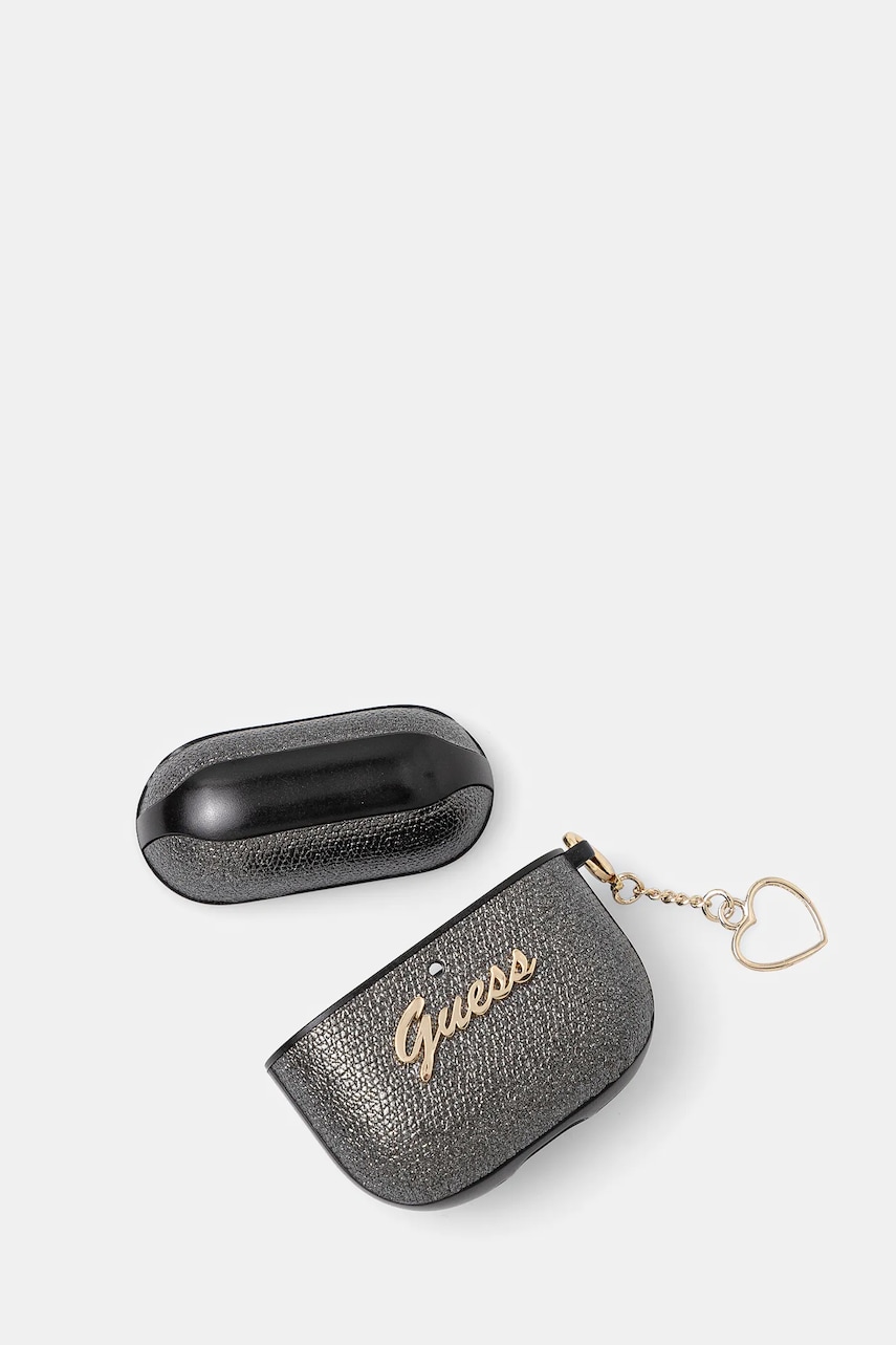 Чехол на airpods Guess 4 цвет чёрный GUA4PGMCSK Чехол на airpods Guess 4 цвет чёрный GUA4PGMCSK