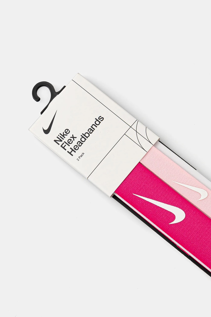Повязки на голову Nike 2 шт цвет розовый N.100.9191.617.OS