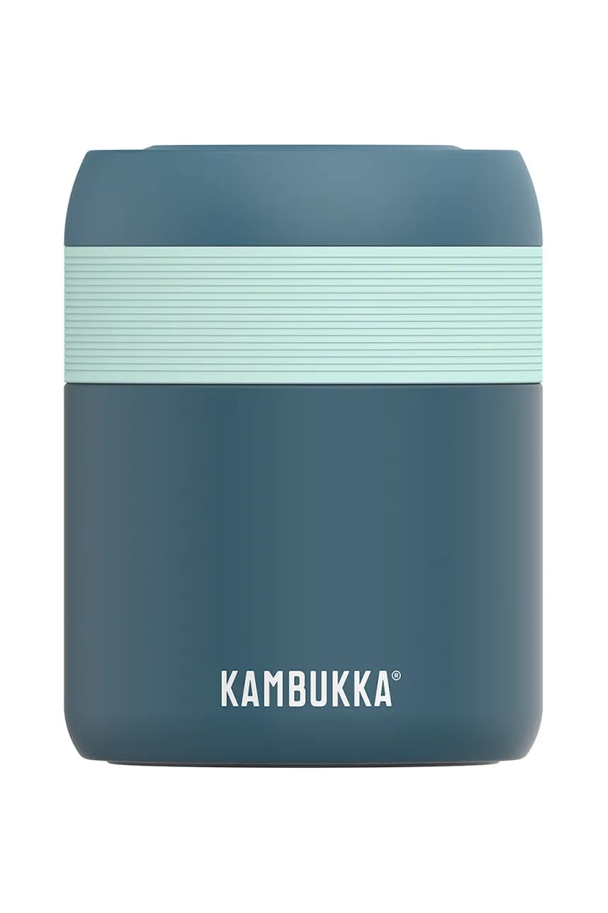 Kambukka termos pentru pranz Bora 600ml Deep Teal culoarea turcoaz, 11-06014 Kambukka termos pentru pranz Bora 600ml Deep Teal culoarea turcoaz, 11-06014