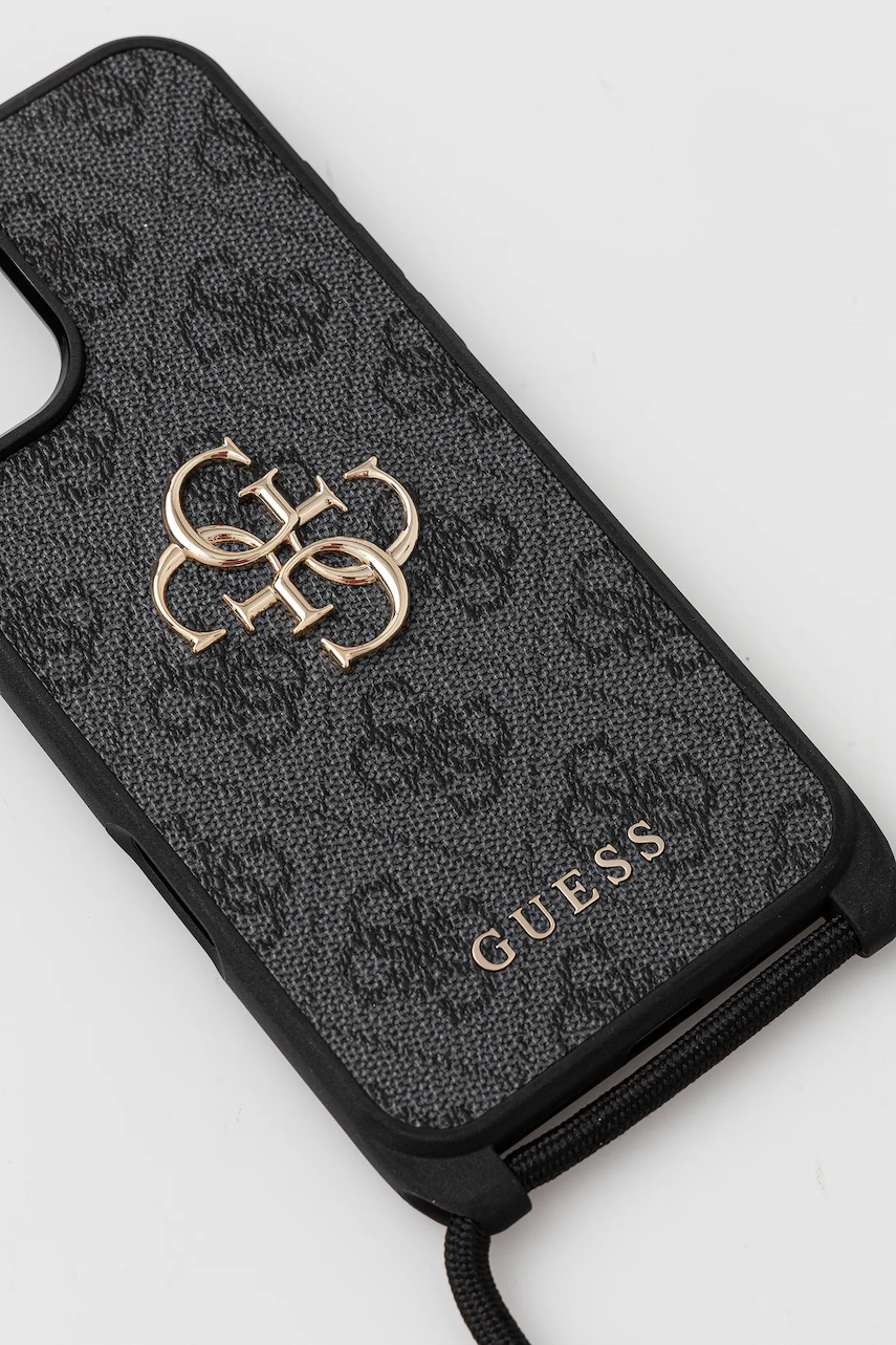 Чехол на телефон Guess iPhone 16 Plus цвет чёрный GUHCP16MP4GMGCRK Чехол на телефон Guess iPhone 16 Plus цвет чёрный GUHCP16MP4GMGCRK