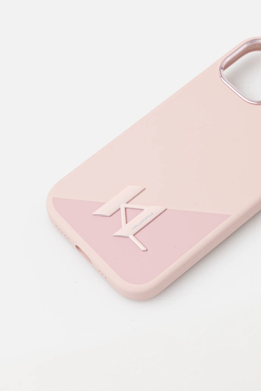 Чехол на телефон Karl Lagerfeld iPhone 15 цвет розовый KLHMP15SSCMKMPCP Чехол на телефон Karl Lagerfeld iPhone 15 цвет розовый KLHMP15SSCMKMPCP