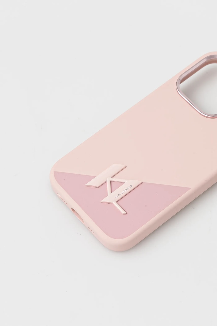 Чехол на телефон Karl Lagerfeld iPhone 15 Pro цвет розовый KLHMP15LSCMKMPCP Чехол на телефон Karl Lagerfeld iPhone 15 Pro цвет розовый KLHMP15LSCMKMPCP
