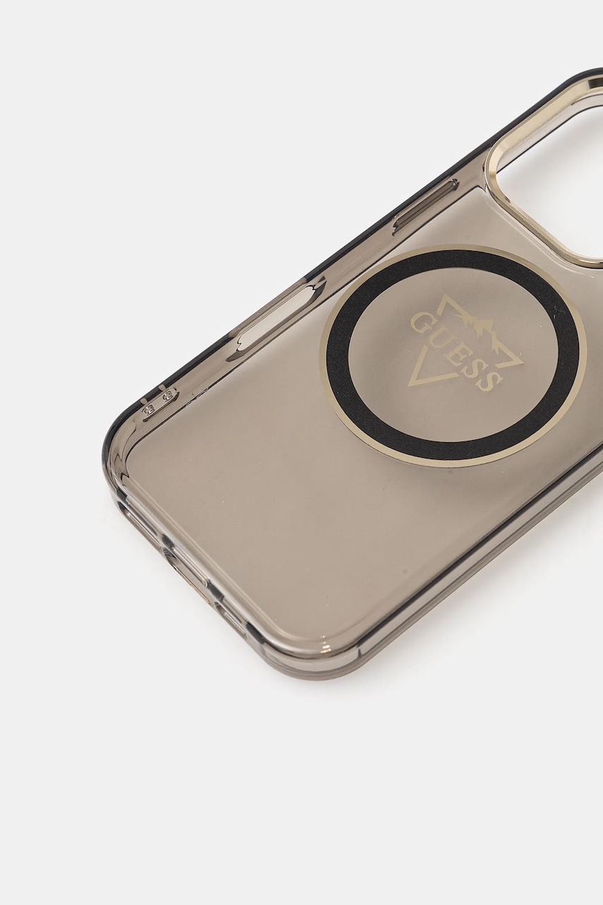 Чехол на телефон Guess iPhone 16 Pro цвет чёрный GUHMP16LHFGTMSLSK Чехол на телефон Guess iPhone 16 Pro цвет чёрный GUHMP16LHFGTMSLSK