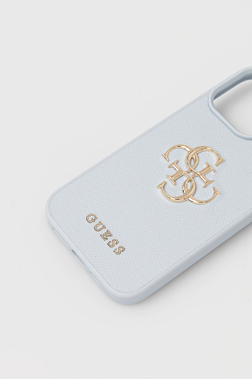 Чехол на телефон Guess iPhone 16 Pro Max GUHCP16XPGT4MBB Чехол на телефон Guess iPhone 16 Pro Max GUHCP16XPGT4MBB