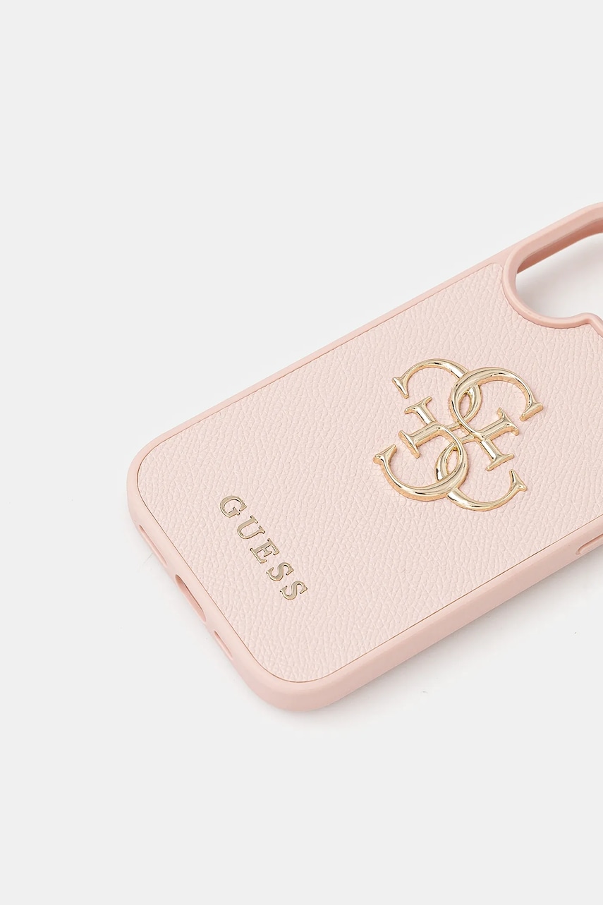 Чехол на телефон Guess iPhone 16 цвет розовый GUHCP16SPGT4MBP Чехол на телефон Guess iPhone 16 цвет розовый GUHCP16SPGT4MBP