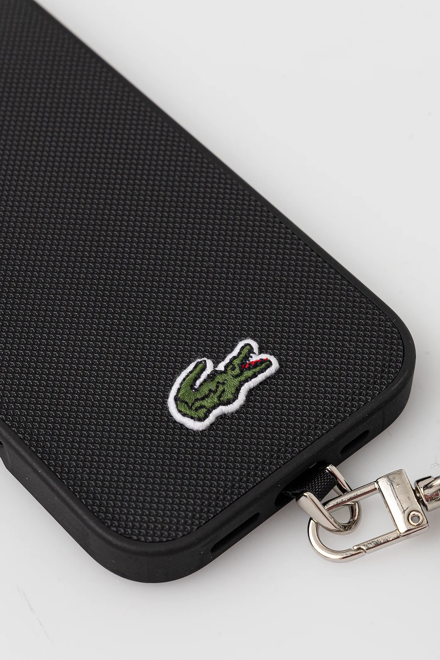 Чехол на телефон Lacoste iPhone 16 Pro цвет чёрный LCHMBCP16LPVCK Чехол на телефон Lacoste iPhone 16 Pro цвет чёрный LCHMBCP16LPVCK