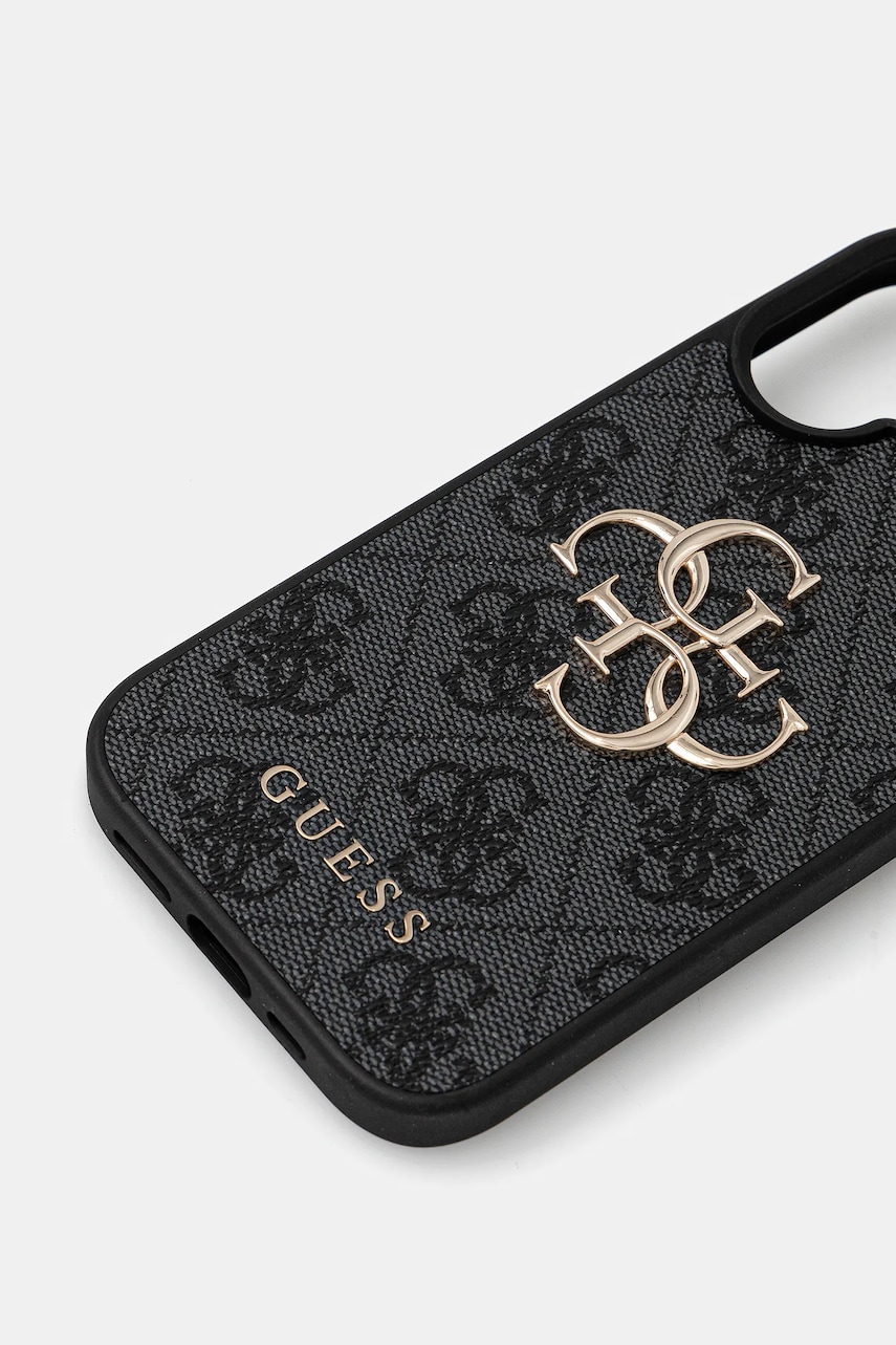 Чехол на телефон Guess iPhone 16 цвет чёрный GUHCP16S4GMGGR Чехол на телефон Guess iPhone 16 цвет чёрный GUHCP16S4GMGGR