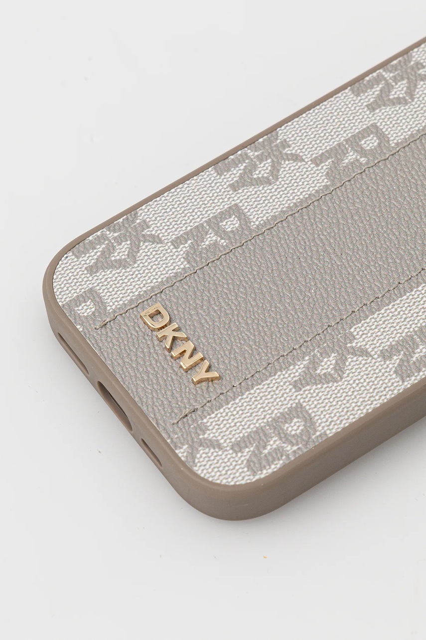 Чехол на телефон Dkny iPhone 16 Pro цвет серый DKHMP16LPCPVSLE