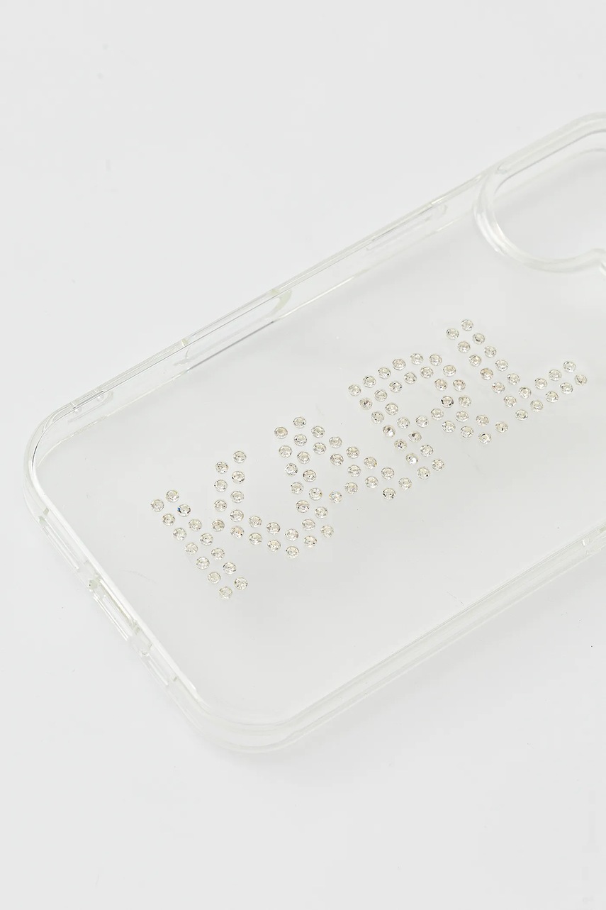 Чехол на телефон Karl Lagerfeld iPhone 16 цвет прозрачный KLHCP16SHKLSTDCT
