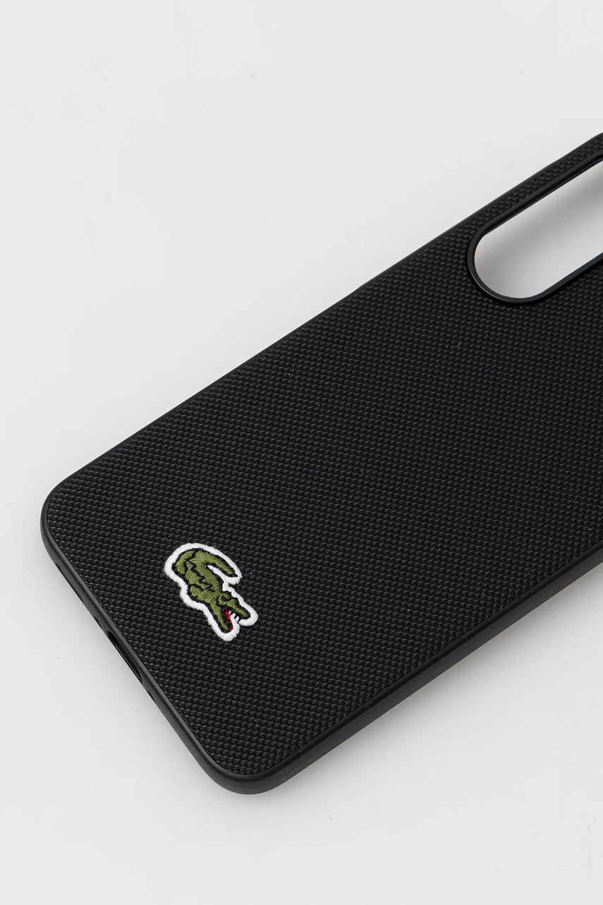 Чехол на телефон Lacoste Samsung Galaxy A56 цвет чёрный LCHCSA56PVCK