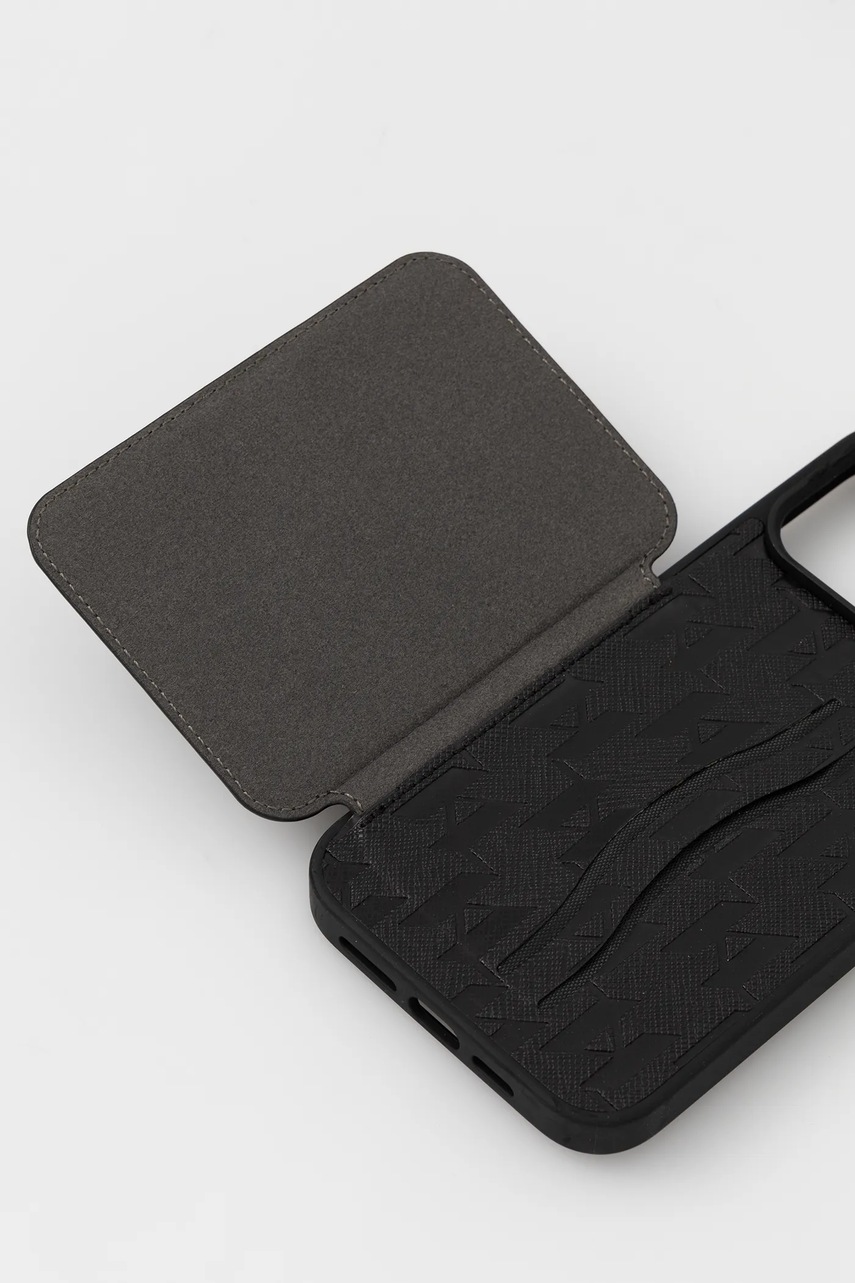 Чехол на телефон Karl Lagerfeld iPhone 15 Pro Max цвет чёрный KLHCP15XSAKKNSCK