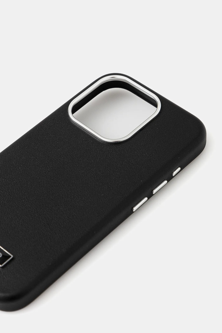 Чехол на телефон Karl Lagerfeld iPhone 15 Pro цвет чёрный KLHMP15LPGMSRPK