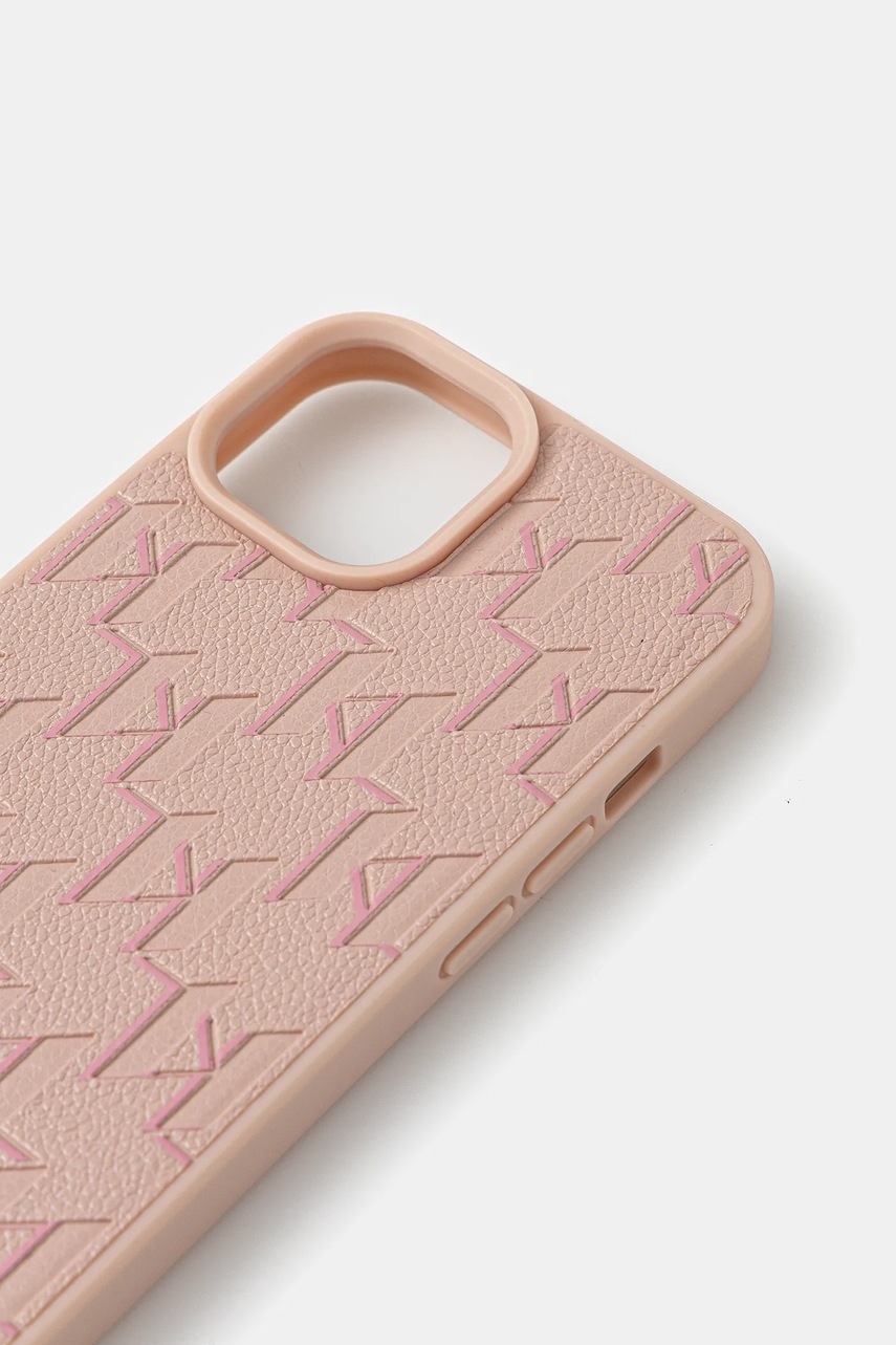 Чехол на телефон Karl Lagerfeld iPhone 15 цвет розовый KLHMP15SPKHPORPP