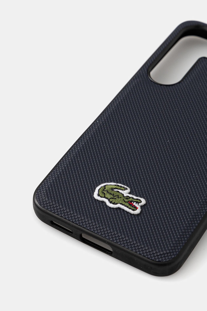 Чехол на телефон Lacoste Samsung Galaxy S25 цвет синий LCHMS25SPVCV