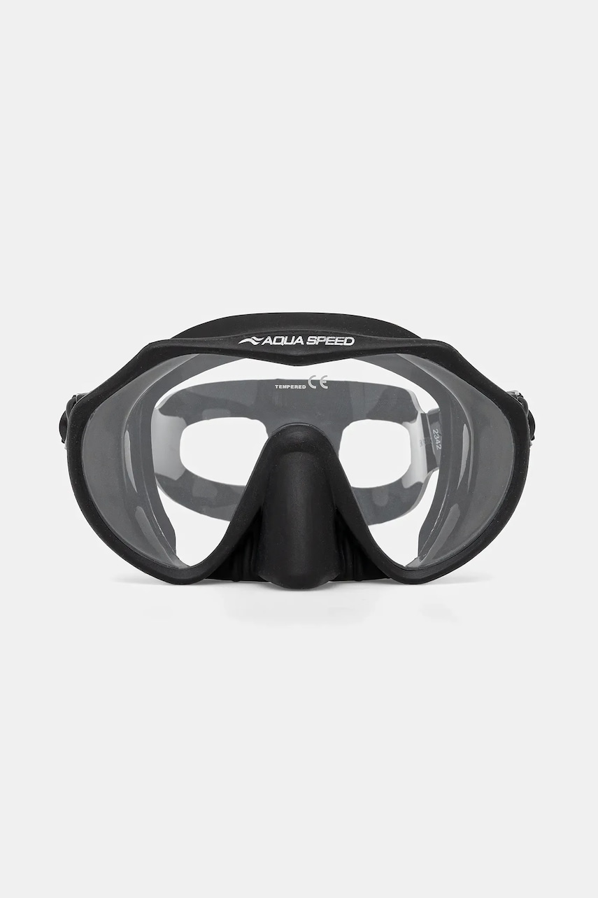 Aqua Speed mască pentru snorkeling culoarea negru, AMATI