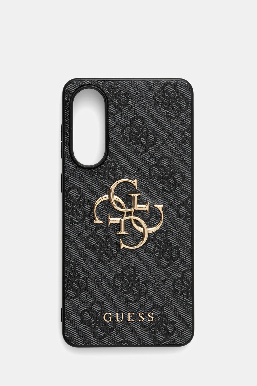 Levně Obal na telefon Guess Samsung Galaxy S25 Edge šedá barva, GUHCS25E4GMGGR