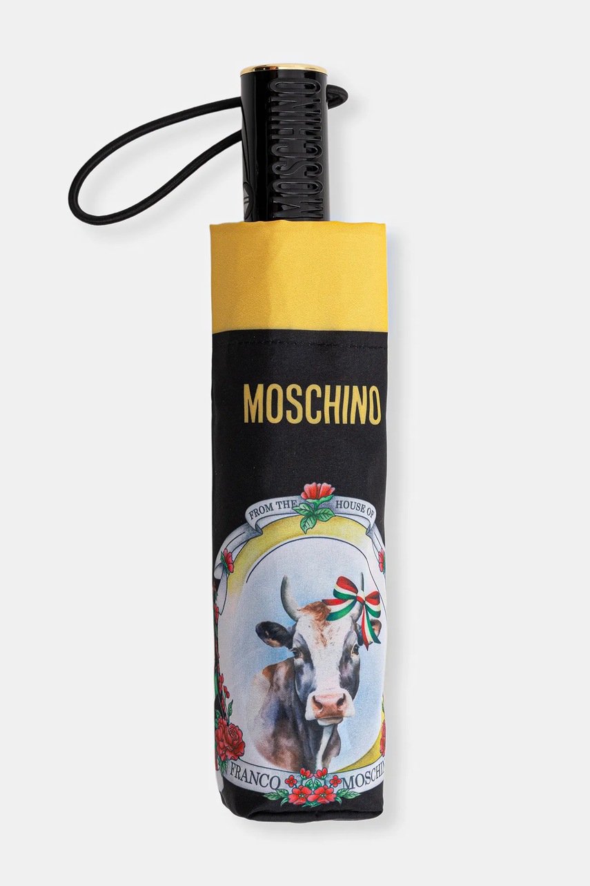 Зонтик Moschino цвет чёрный 9220 Зонтик Moschino цвет чёрный 9220