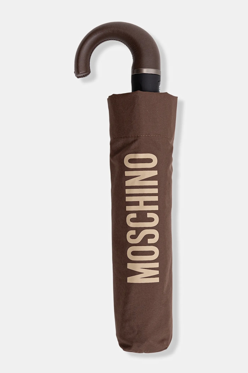 Зонтик Moschino цвет коричневый 8064 Зонтик Moschino цвет коричневый 8064