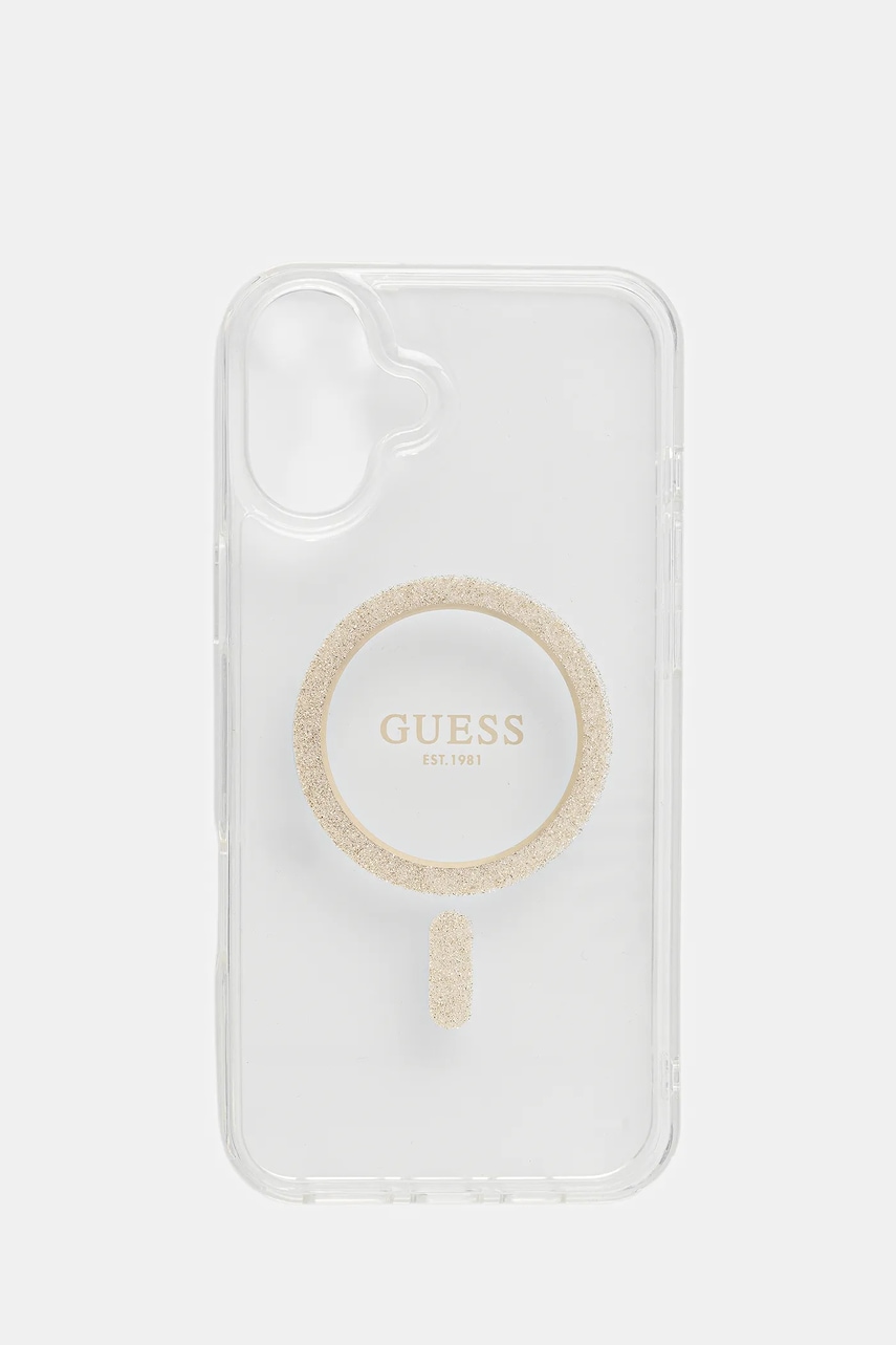 Guess telefon tok iPhone 16 Plus 6.7" átlátszó, GUHMP16MHFGERET akciós termékkép 1