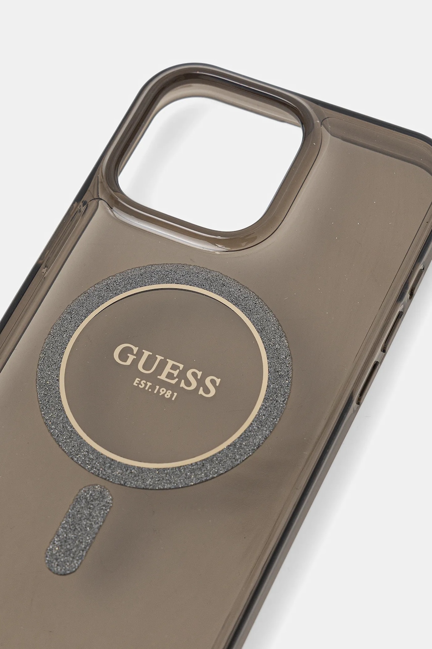 Чехол на телефон Guess iPhone 16 Pro Max 6.9" цвет коричневый GUHMP16XHFGEREK Чехол на телефон Guess iPhone 16 Pro Max 6.9" цвет коричневый GUHMP16XHFGEREK