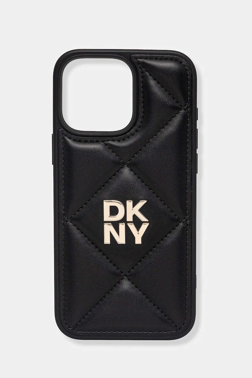 Levně Obal na telefon Dkny iPhone 16 Pro Max 6.9" černá barva, DKHCP16XPQDSLK