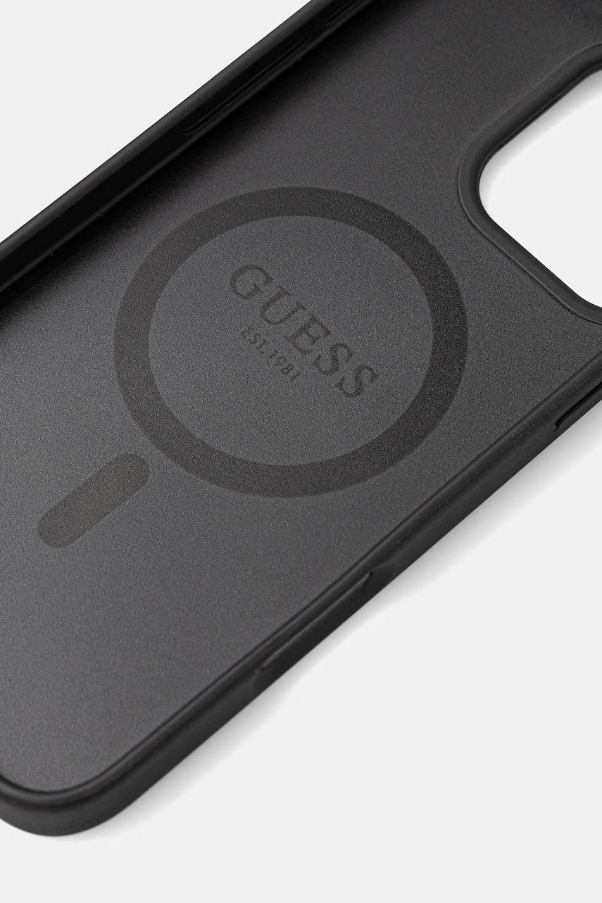 Чехол на телефон Guess iPhone 16 Pro Max цвет чёрный GUHMP16XP4PGRSGK Чехол на телефон Guess iPhone 16 Pro Max цвет чёрный GUHMP16XP4PGRSGK