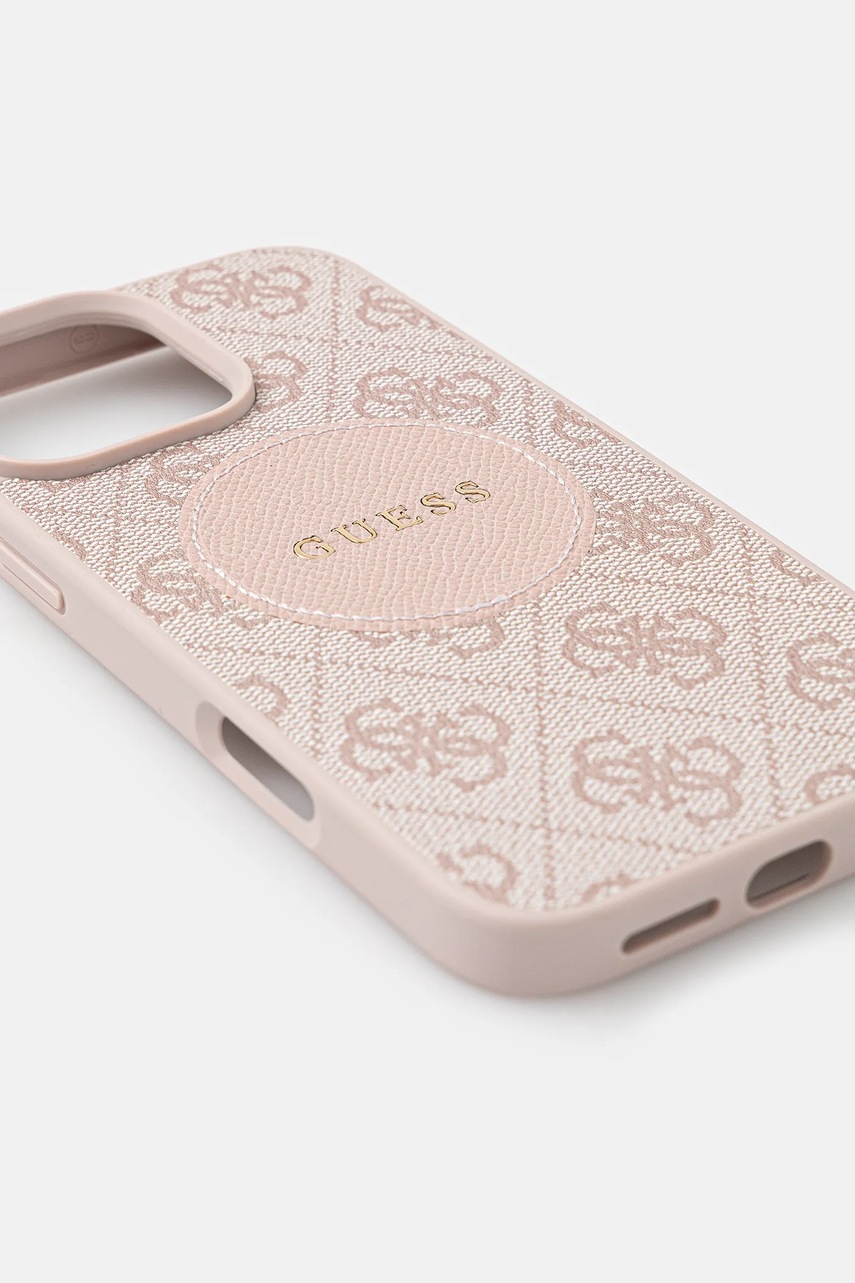 Чехол на телефон Guess iPhone 16 Pro Max цвет розовый GUHMP16XP4PGRSGP