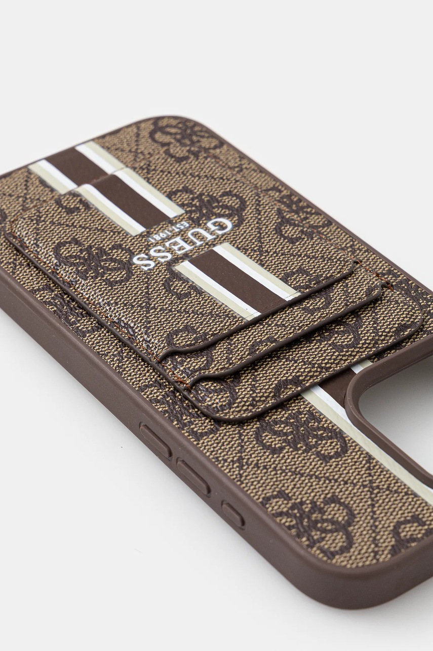 Чехол на телефон Guess iPhone 16 Pro Max цвет коричневый GUBPHCP16XP4RPSW