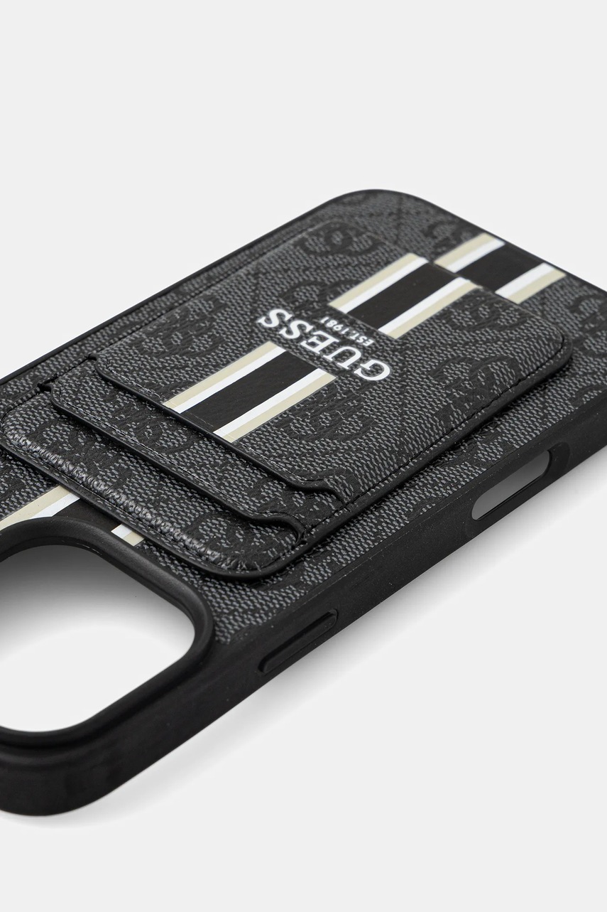 Чехол на телефон Guess iPhone 16 Pro Max цвет чёрный GUBPHCP16XP4RPSK