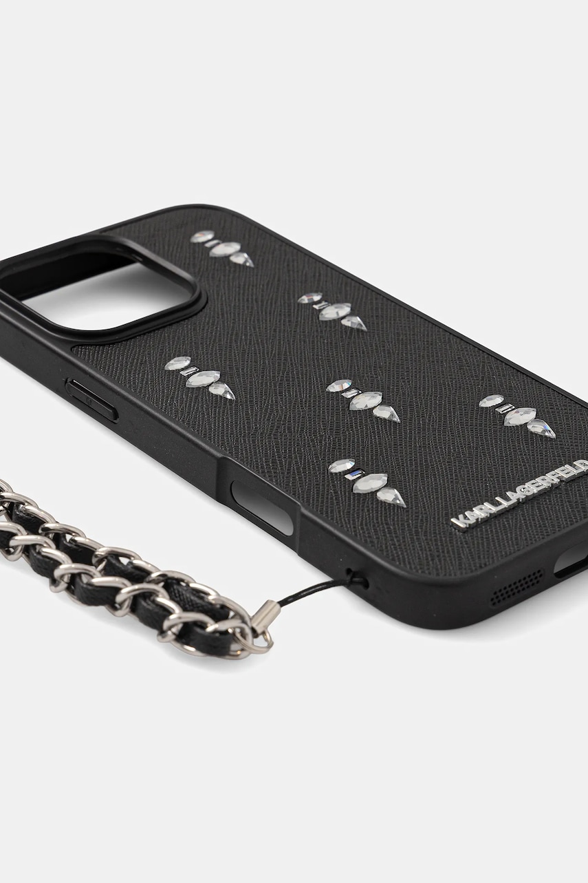 Чехол на телефон Karl Lagerfeld iPhone 16 Pro Max цвет чёрный KLHCP16XPSADJSK Чехол на телефон Karl Lagerfeld iPhone 16 Pro Max цвет чёрный KLHCP16XPSADJSK