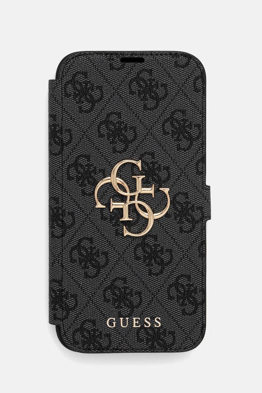 Levně Obal na telefon Guess iPhone 16 Plus 6.7" černá barva, GUBKP16M4GMGGR