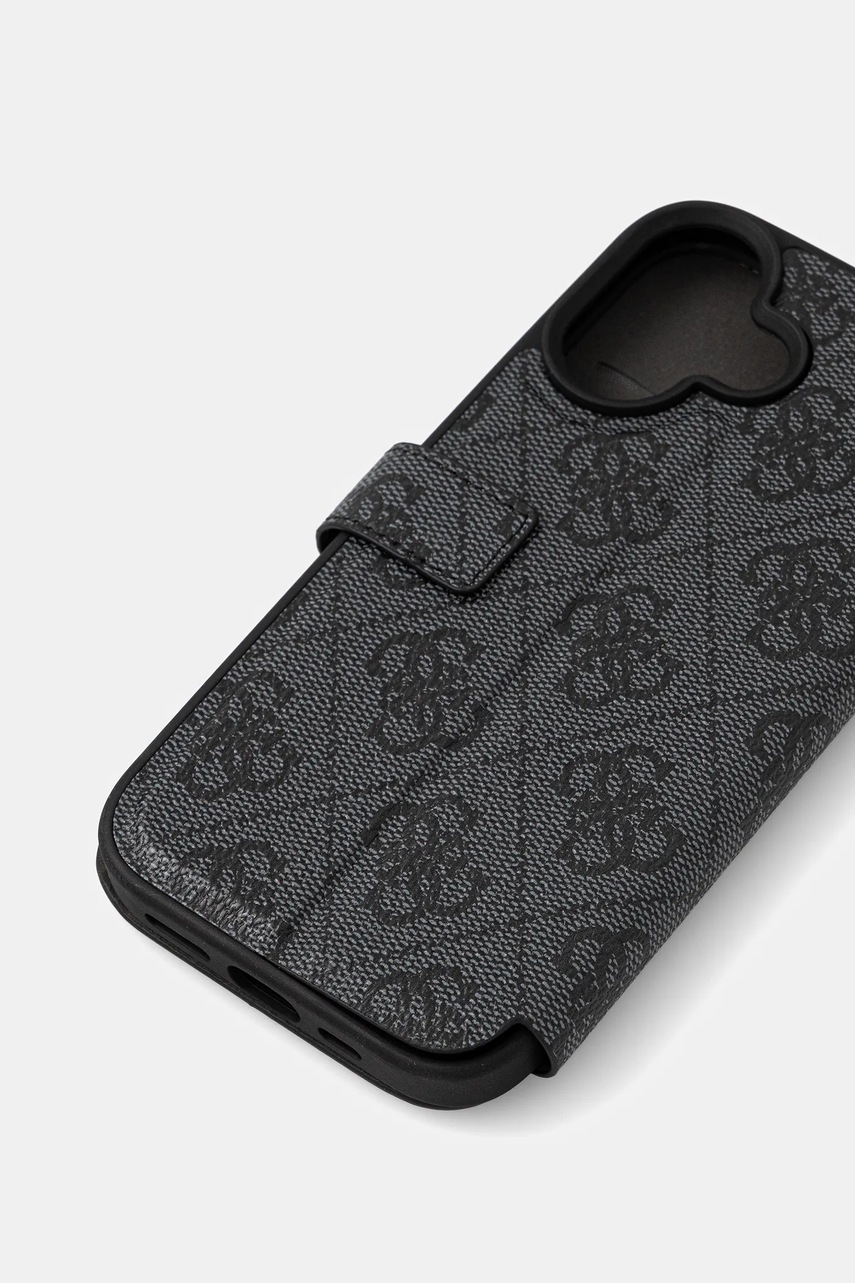 Чехол на телефон Guess iPhone 16 6.1" цвет чёрный GUBKP16S4GMGGR