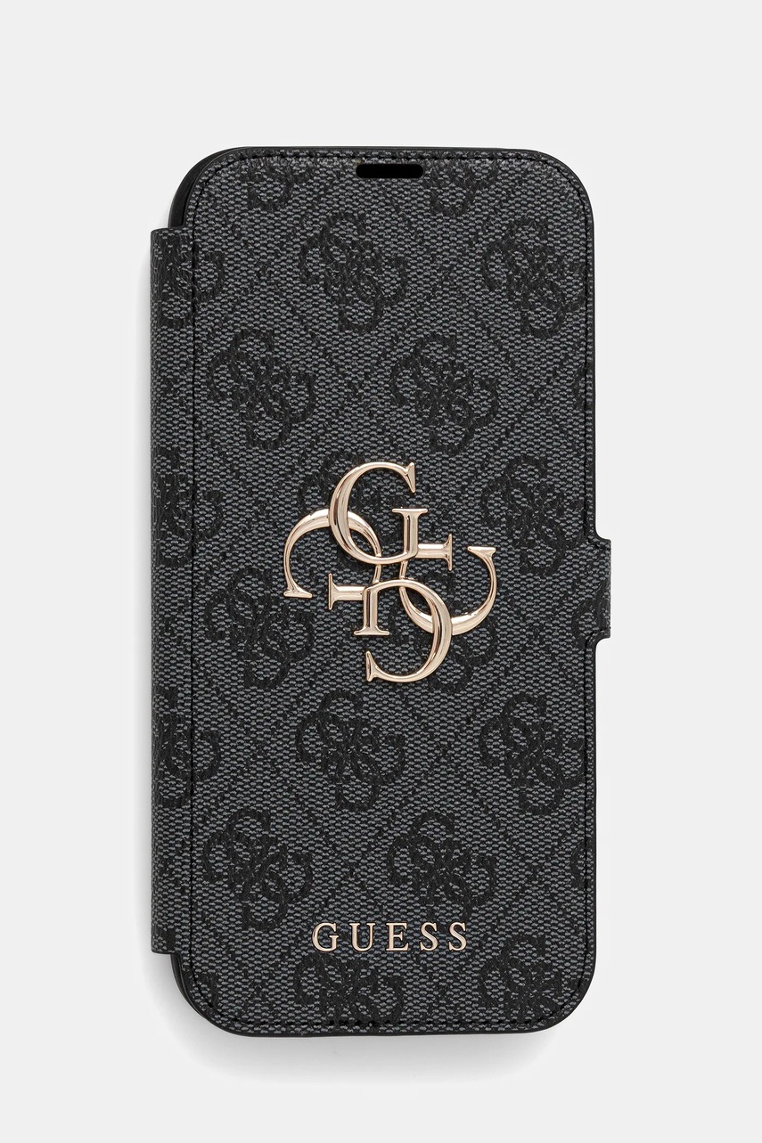 Levně Obal na telefon Guess iPhone 16 Pro Max 6.9" černá barva, GUBKP16X4GMGGR