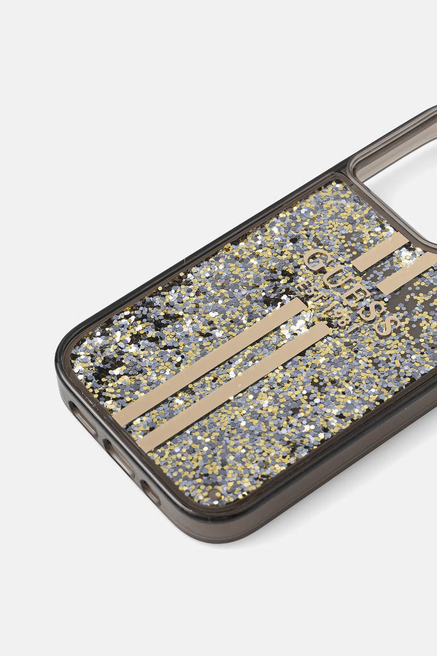 Чехол на телефон Guess iPhone 15 Pro 6.1" цвет чёрный GUHCP15LLFCSEGK