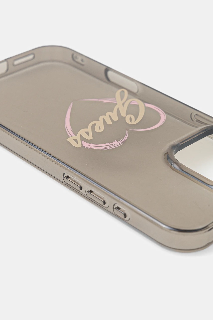 Чехол на телефон Guess iPhone 16 Pro Max 6.9" цвет прозрачный GUHCP16XHCHGSPK