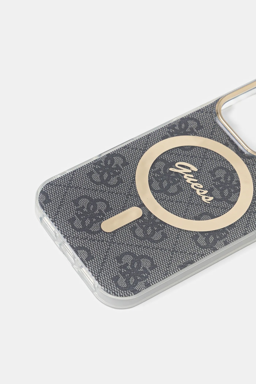 Чехол на телефон Guess iPhone 16 Pro 6.3" цвет синий GUHMP16LH4STK