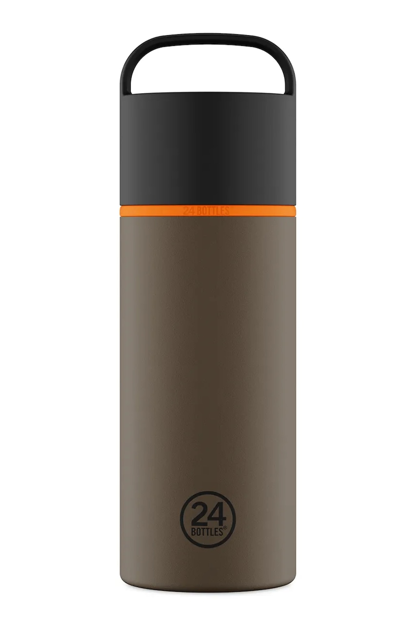 24bottles sticlă termică Spin 730ml Mocha culoarea maro, Spin.730.Mocha