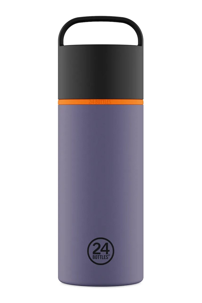 Levně Termoláhev 24bottles Spin 730ml Dusk fialová barva, Spin.730.Dusk