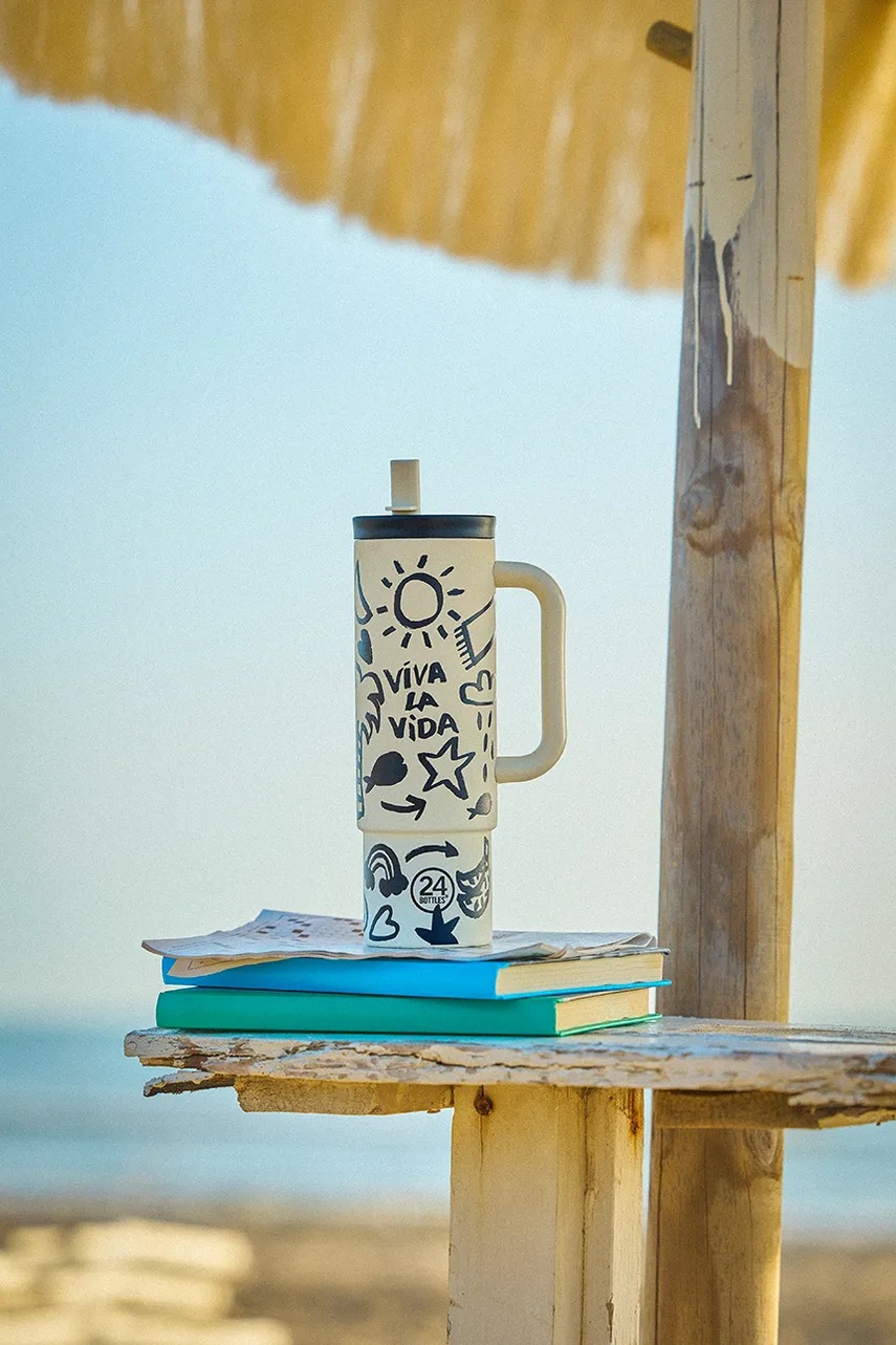 Κούπα 24bottles Straw Cup 800 Viva la Vida φωτογραφία