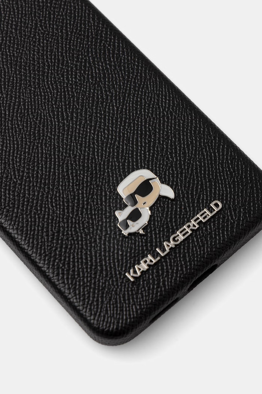 Karl Lagerfeld puzdro na telefón z imitácie kože Samsung Galaxy S26+