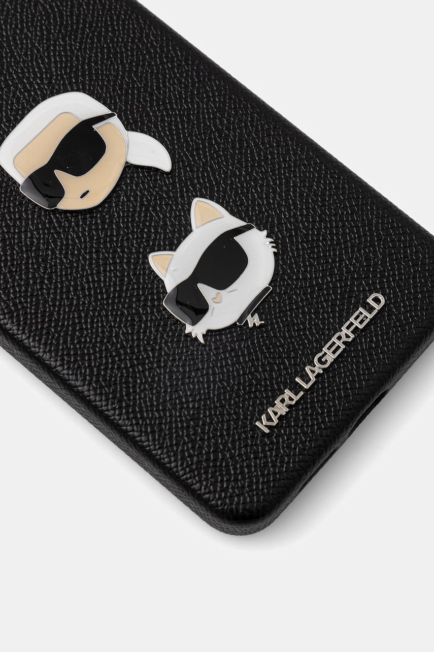 Karl Lagerfeld puzdro na telefón z imitácie kože Samsung Galaxy S26+