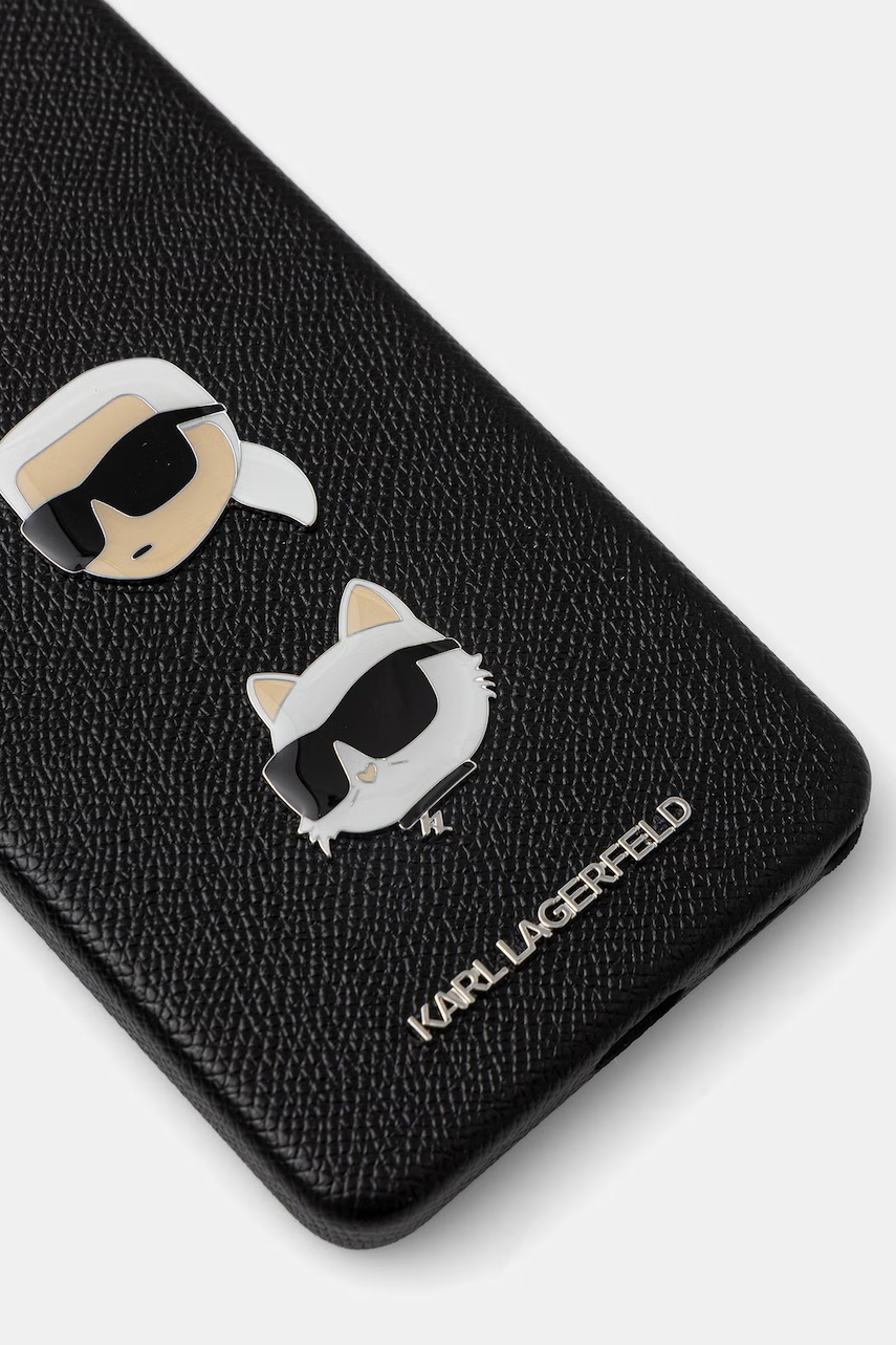 Karl Lagerfeld puzdro na telefón z imitácie kože Samsung Galaxy S26 Ultra