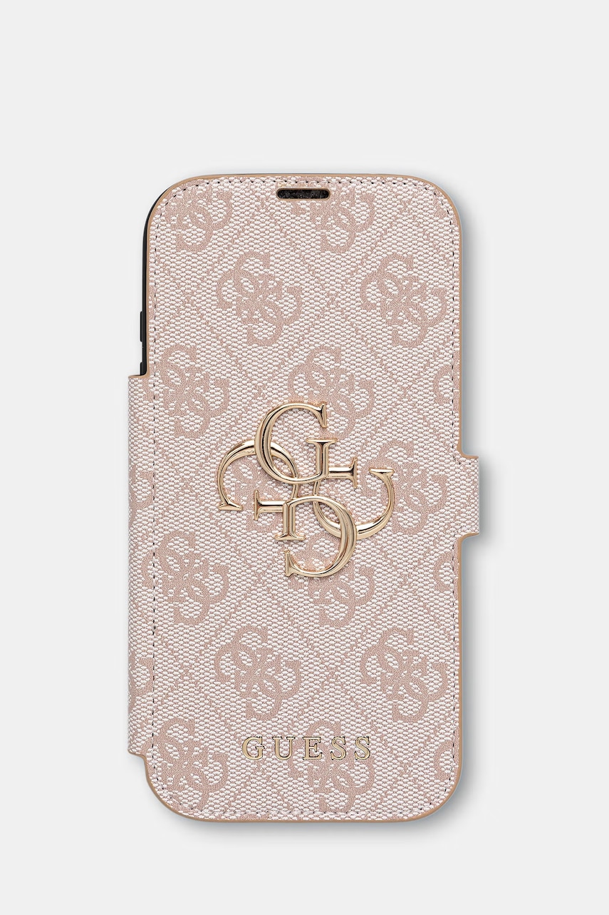 Guess etui za telefon od imitacije kože iPhone 17 Pro