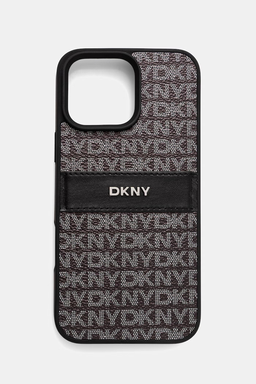 DKNY etui na telefon z imitacji skóry iPhone 16 Pro Max