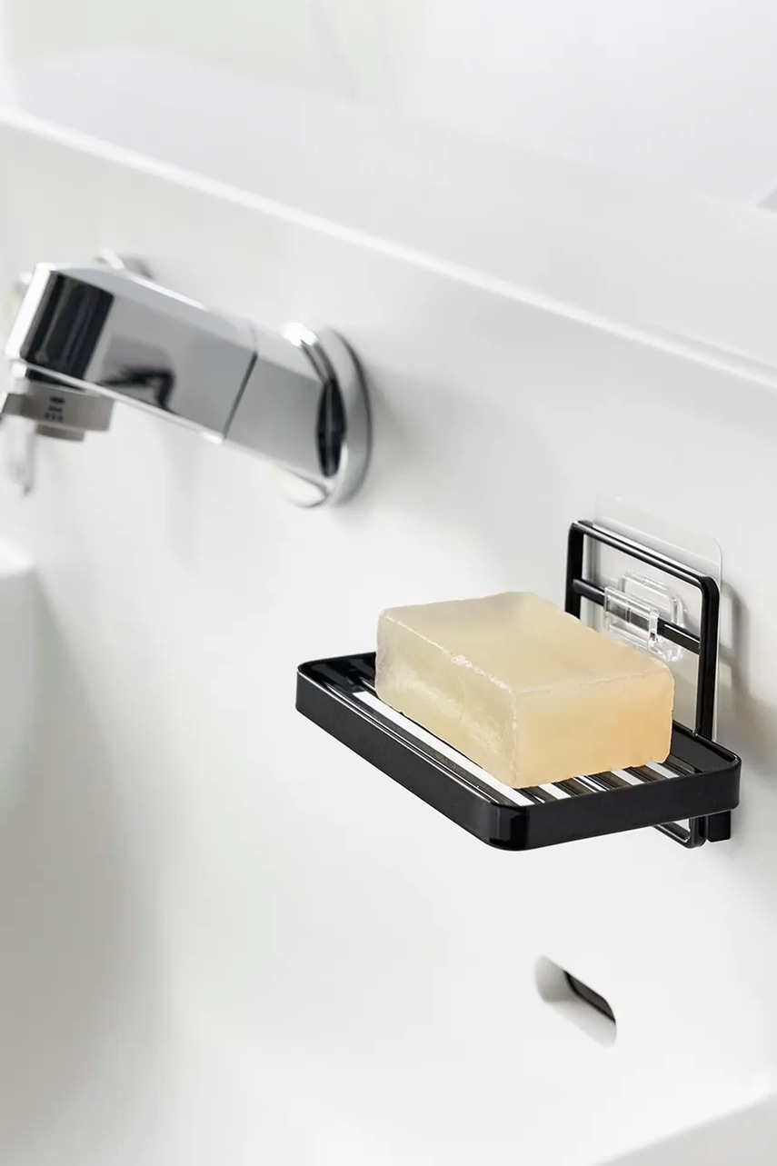 Θήκη σαπουνιού Yamazaki Tower χρώμα: μαύρο φωτογραφία