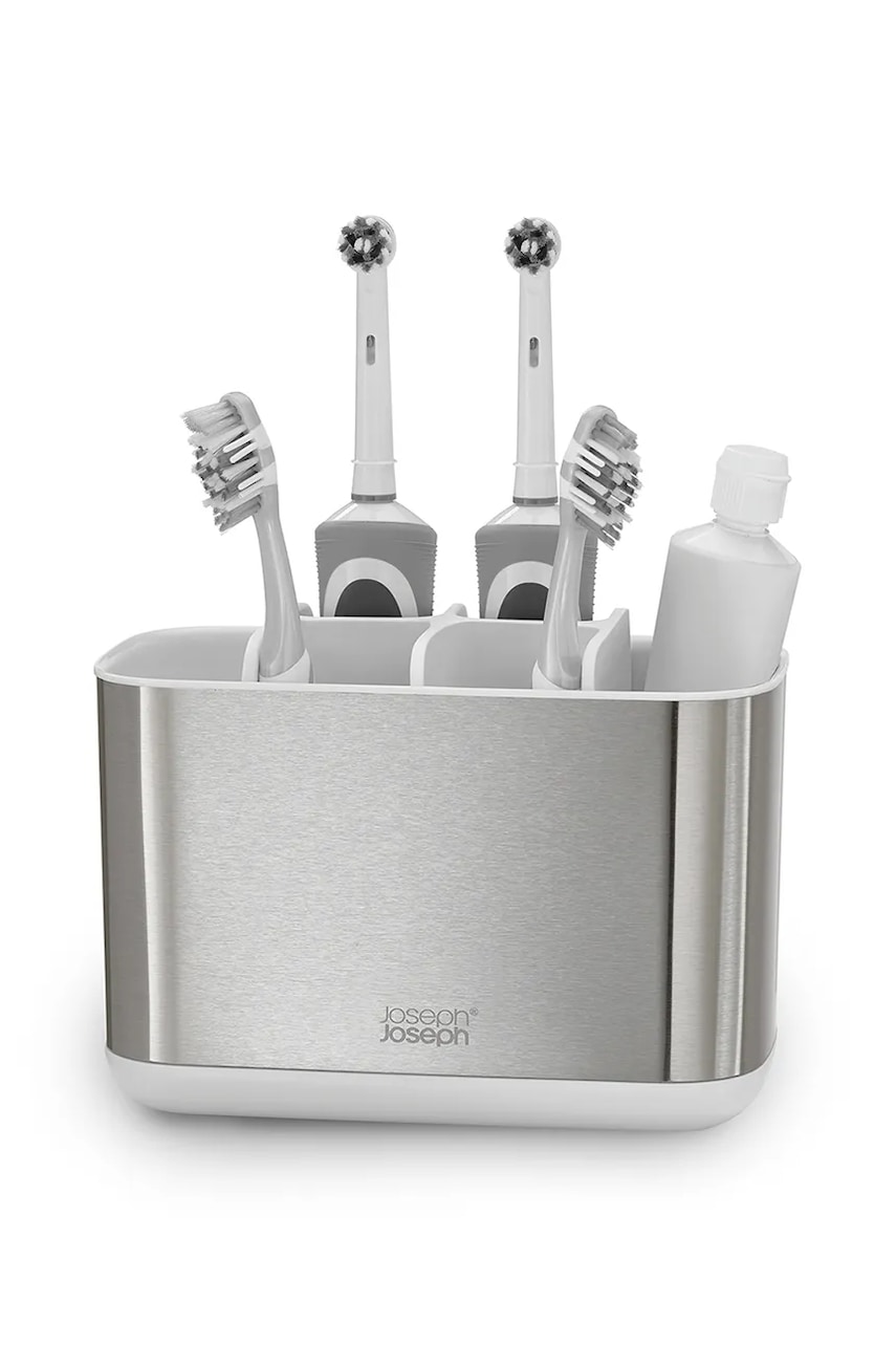 Joseph Joseph organizator de baie EasyStore L culoarea alb, 0